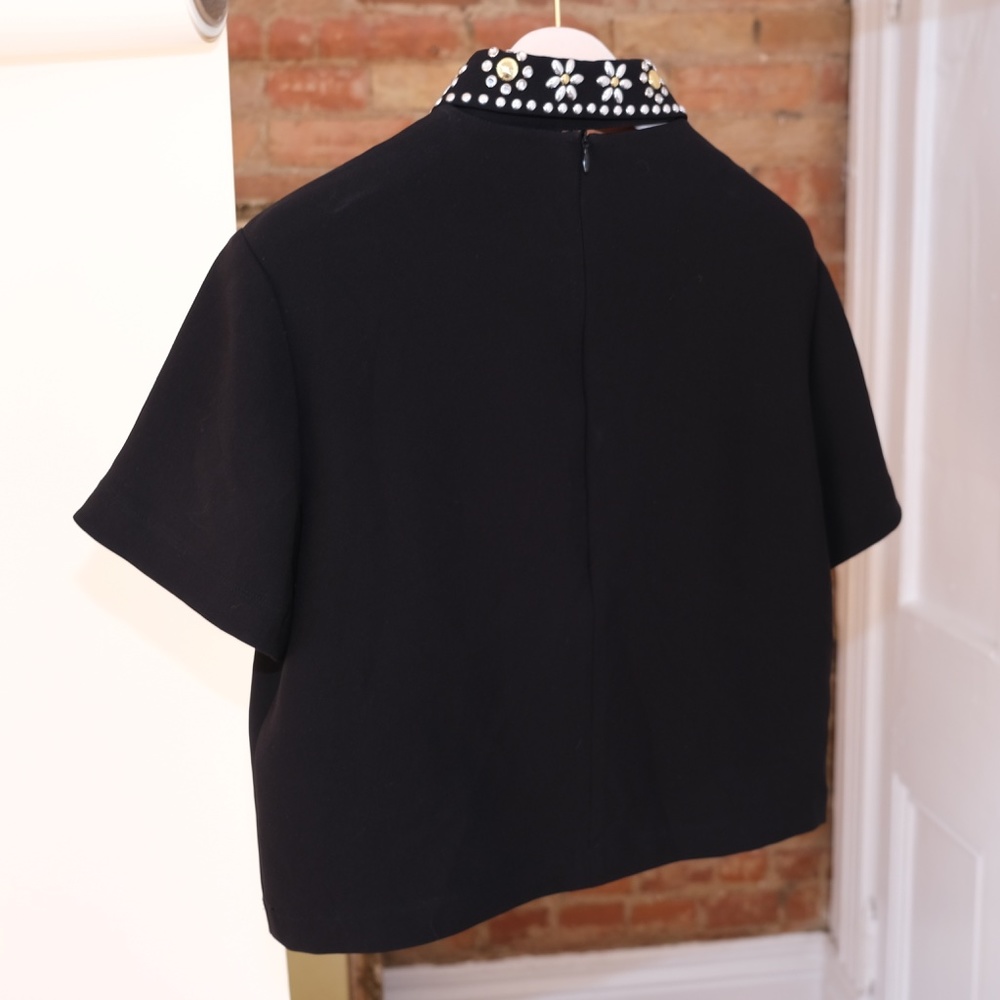 MOSCHINO Cheap & Chic Collared Top - Picture 4 of 6